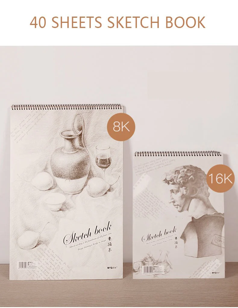 A3 Artist Drawing Painting Sketch Pad 40 Sheets - Image 6