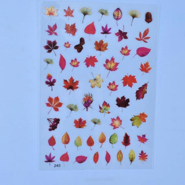 Transparent Flowers Stickers Epoxy Resin Filling - Image 10