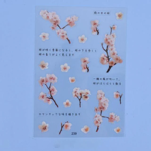 Transparent Flowers Stickers Epoxy Resin Filling - Image 14