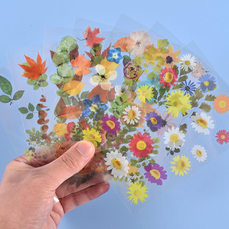 Transparent Flowers Stickers Epoxy Resin Filling - Image 7